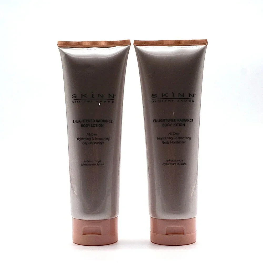 2x‎ Skinn Enlightened Radiance Body Lotion Dimitri James NEW Sealed